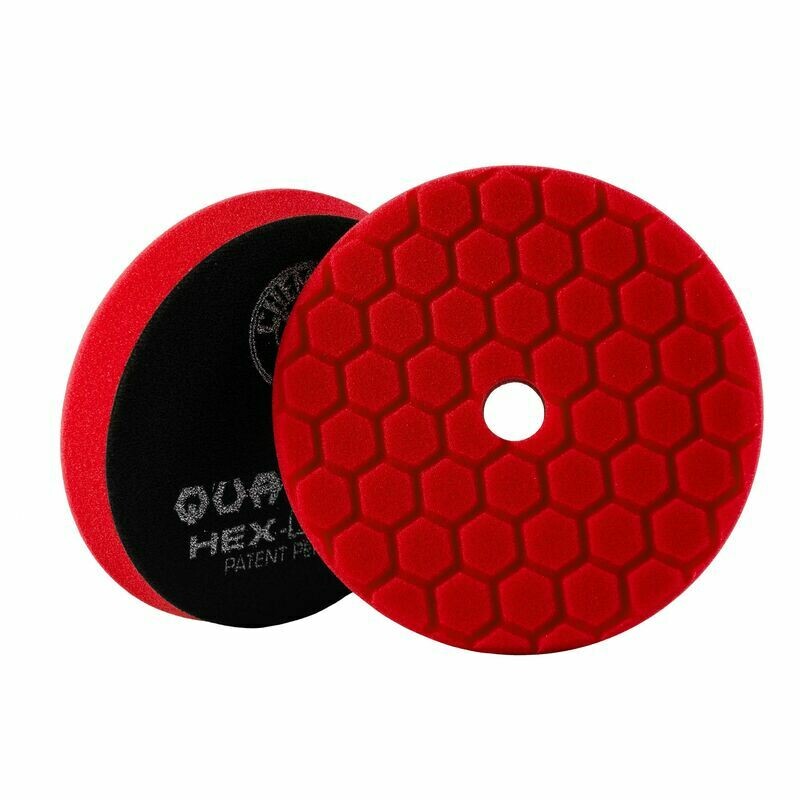 Chemical Guys Red Hex-Logic Quantum Ultra Light Finishing Pad - 6 Inch