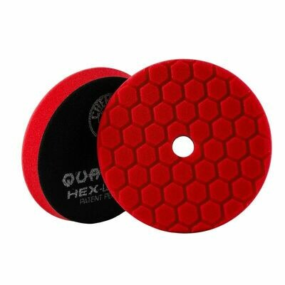 Chemical Guys Red Hex-Logic Quantum Ultra Light Finishing Pad - 6 Inch