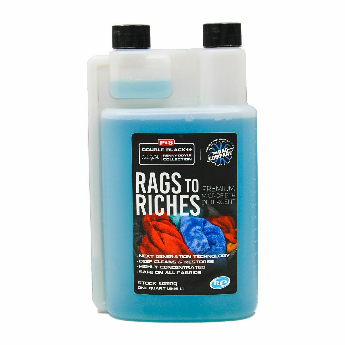 P&S Rags to Riches - Microfiber Detergent (Quart)