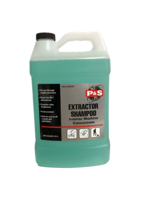 P&S Extractor Shampoo/ Upholstery & Carpet Extractor Shampoo 128oz (1 Gallon)