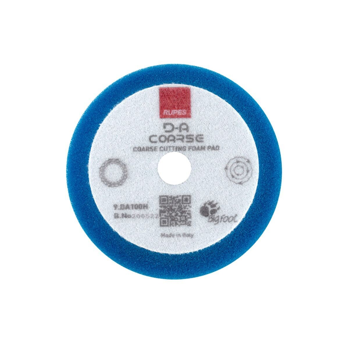 Rupes DA Blue Coarse Foam Pad - 4 Inch