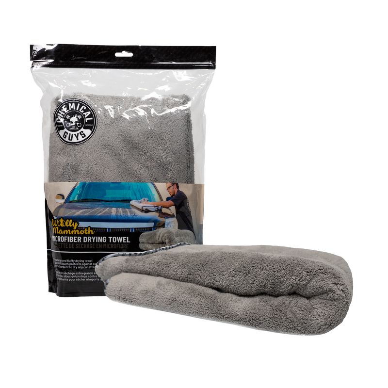 Chemical Guys Woolly Mammoth Microfiber Drying Towel 36&quot; X 25&quot;