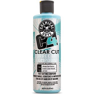 Chemical Guys C4 Clear Cut Correction Compound 16 Oz