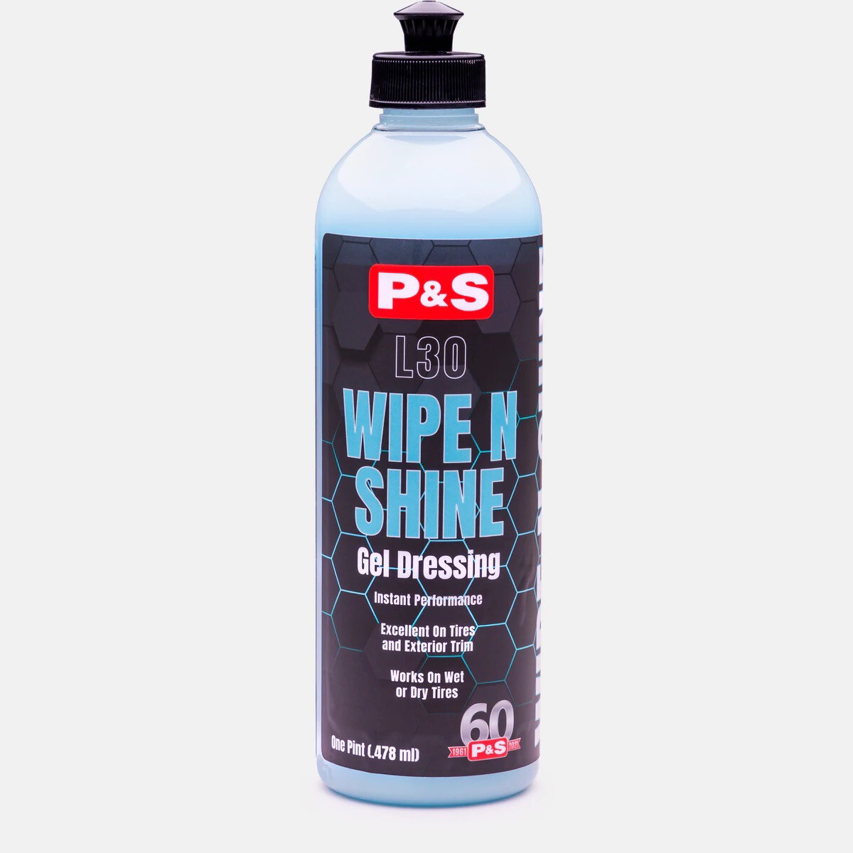 P&amp;S Wipe N Shine Tire Dressing Gel 16oz