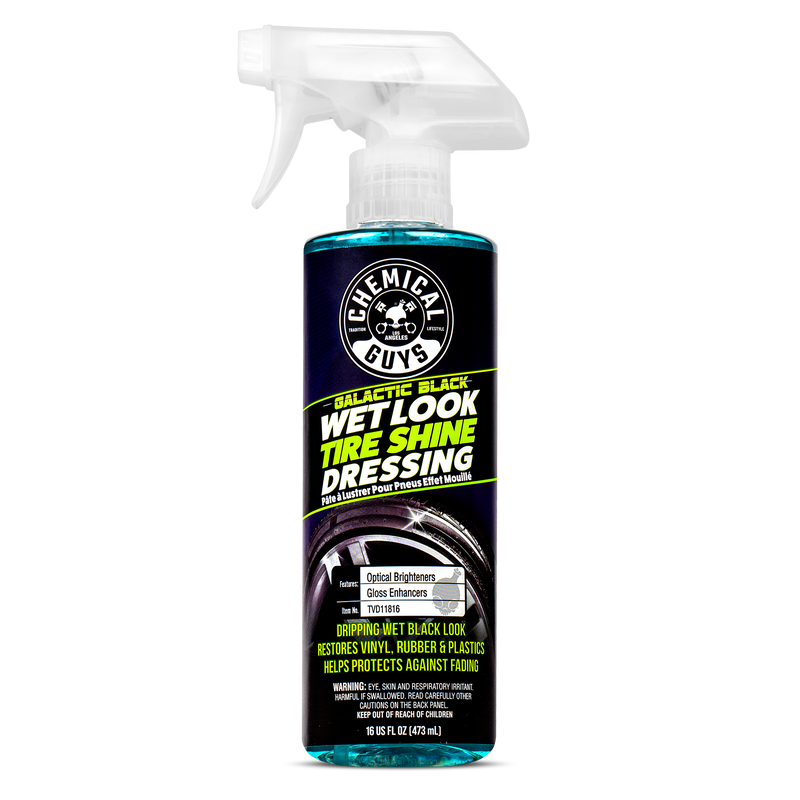Chemical Guys Galactic Black Wet Tire Shine Dressing 16 Oz