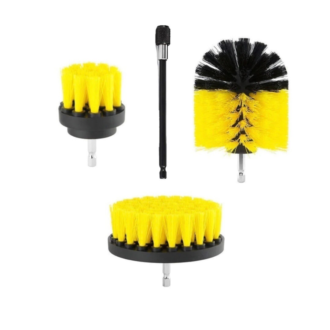 4 Pieces Drill Brush Set (Professional Grade) 4 Pieces Drill Brush Set (Professional Grade)