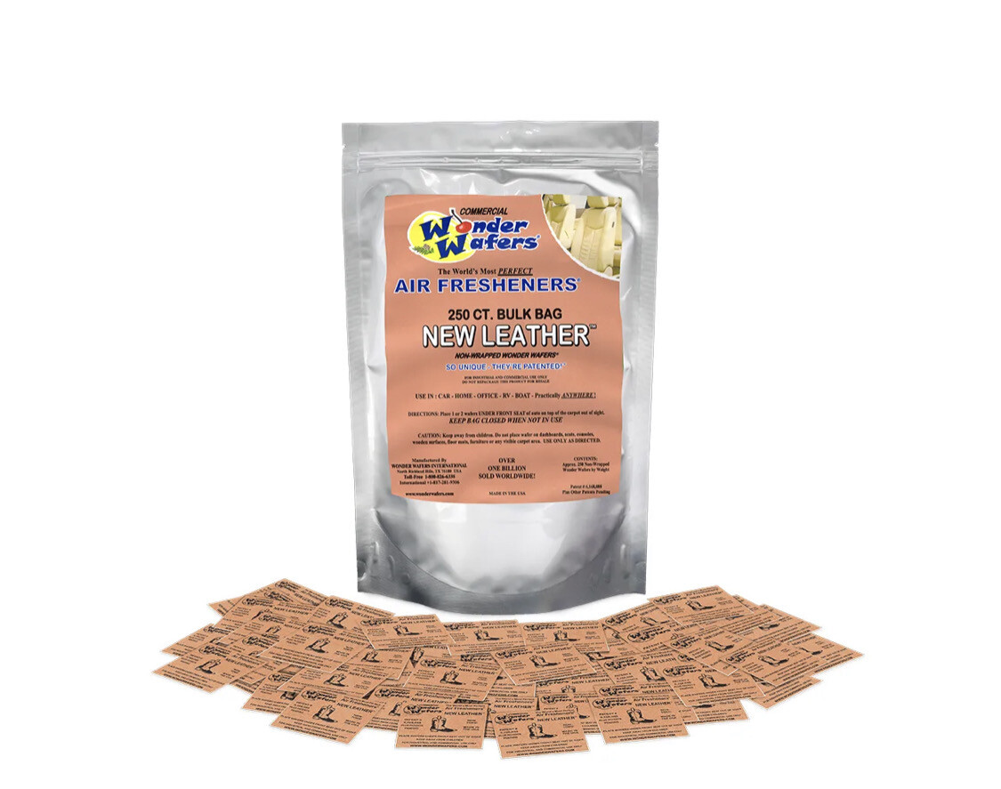 250 Count Non-Wrapped Wonder Wafers Bulk Bag - New Leather