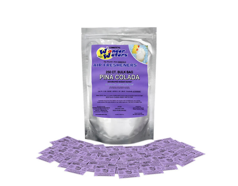 250 Count Non-Wrapped Wonder Wafers Bulk Bag - Pina Colada