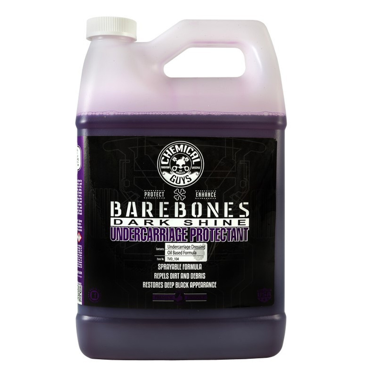 Chemical Guys Barebones Undercarriage Protectant 1 Gallon 