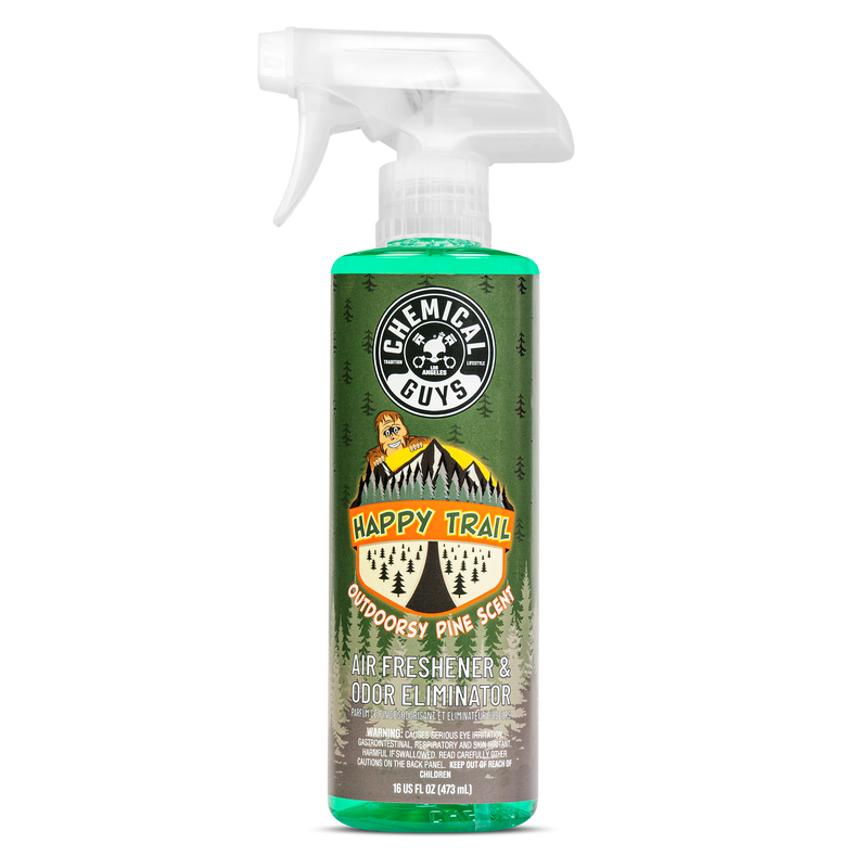 Chemical Guys Happy Trail Pine Scent Air Freshener &amp; Odor Eliminator (16 oz)