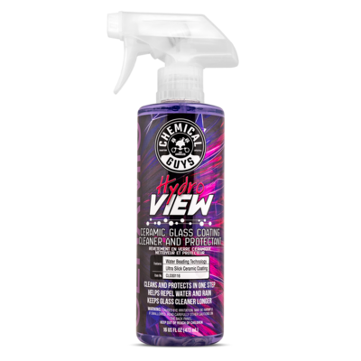 Chemical Guys Hydro View Ceramic Glass Cleaner & Coating 16 Oz