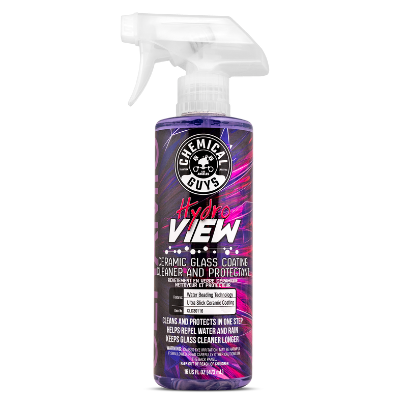 Chemical Guys Hydro View Ceramic Glass Cleaner &amp; Coating 16 Oz