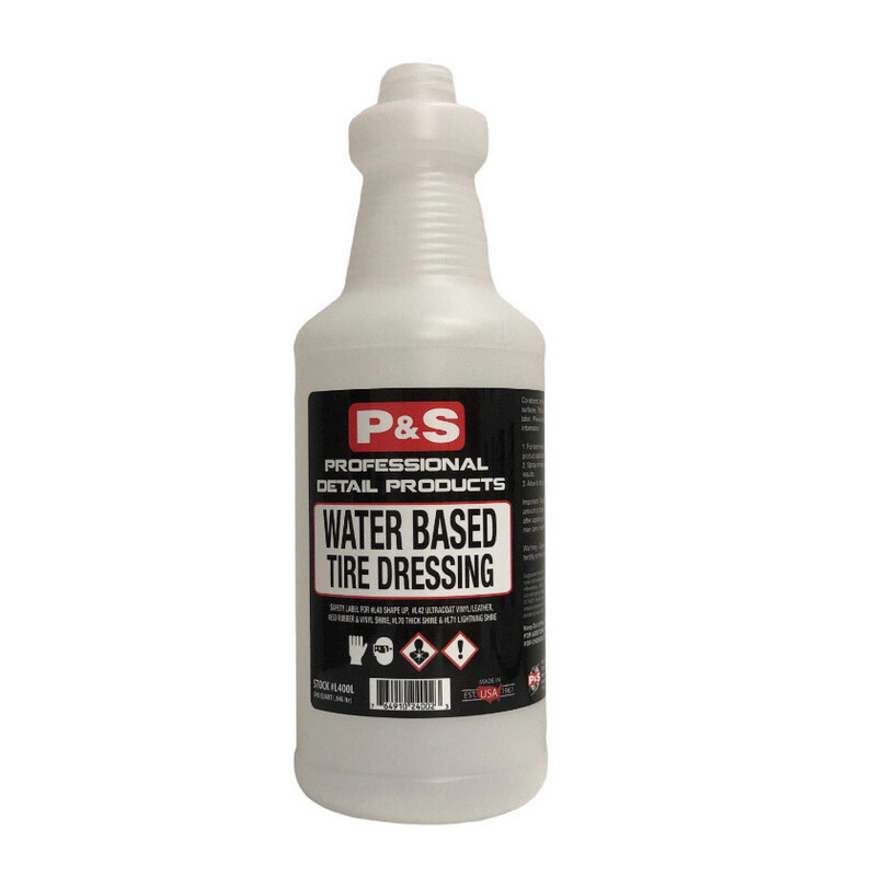 P&amp;S Water Based Tire Dressing Bottle (Without Sprayer)