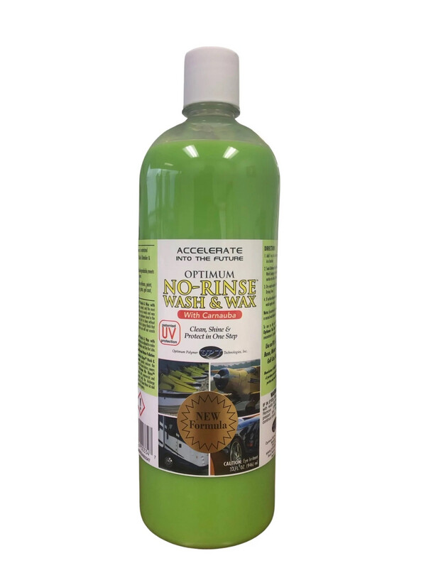 Optimum No Rinse Wash and Wax  32 Oz 