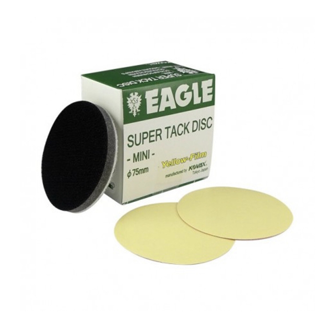 EAGLE SUPER TACK DISC SANDPAPER 3” (1000 Grit)