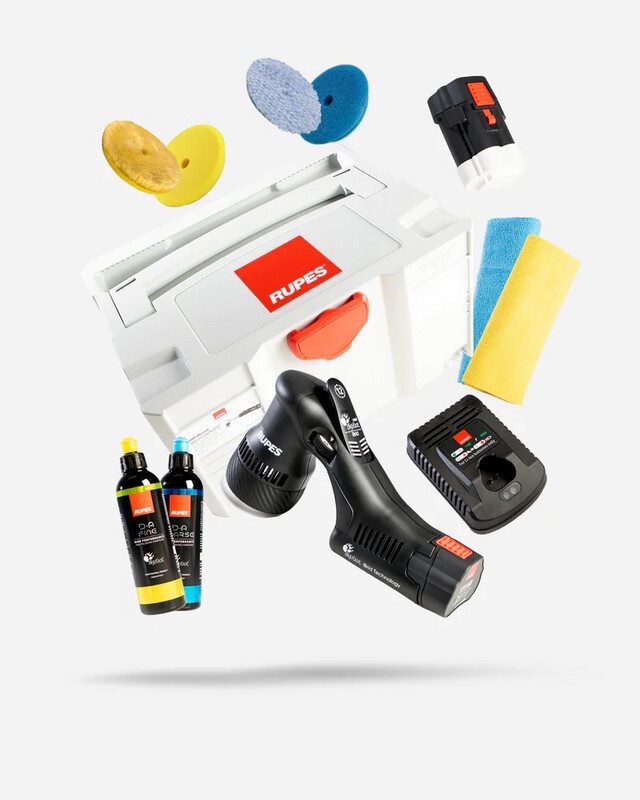 RUPES HLR75 iBRID MINI Polisher Kit RUPES HLR75 iBRID MINI Polisher Kit