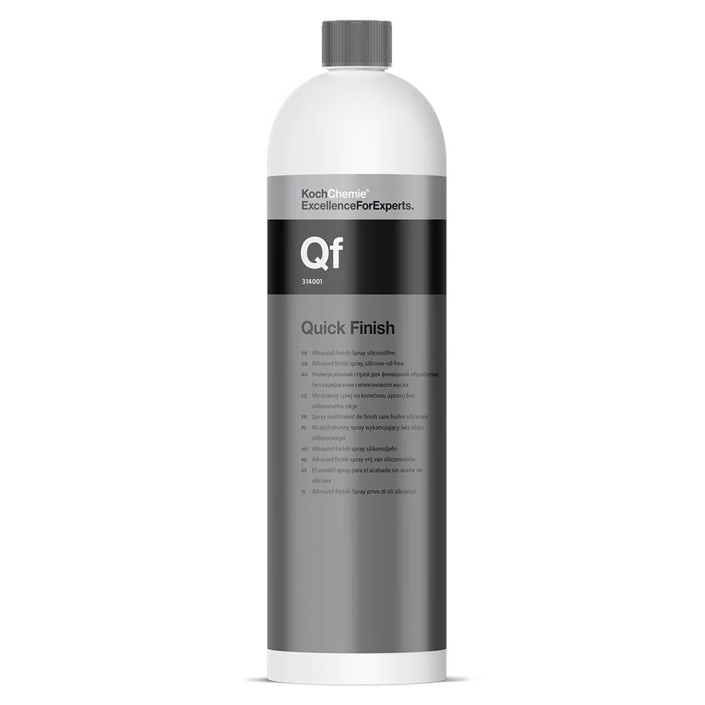 KOCH CHEMIE | Quick Finish - Silicone Oil Free Quick Detailer 1 Liter  KOCH CHEMIE | Quick Finish - Silicone Oil Free Quick Detailer 1 Liter