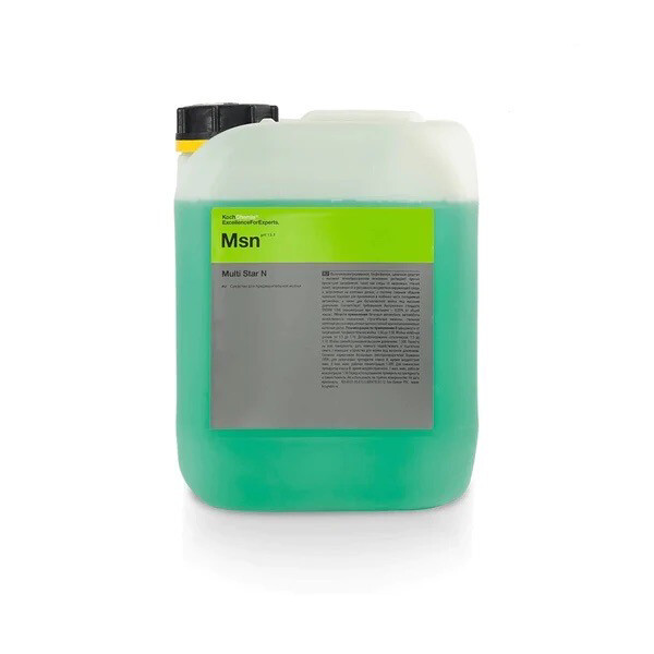 KOCH CHEMIE | Multi Star N 5 Liter | MSN Concentrated High Alkaline PreWash