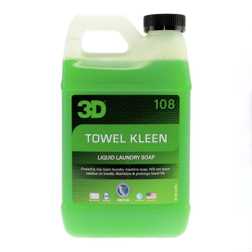 3D Towel Kleen, Towel Detergent - 64 Oz 