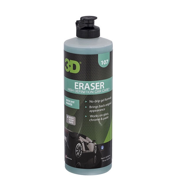 3D Eraser Gel, Water Spot Remover - 16 Oz