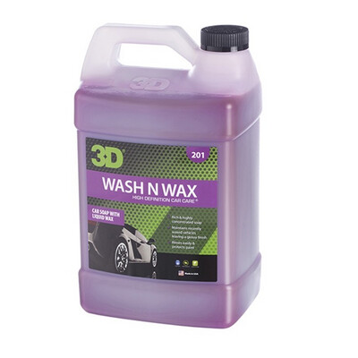 3D Wash N Wax - 1 Gallon 3D Wash N Wax - 1 Gallon