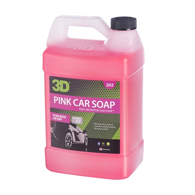 3D Pink Car Soap - 1 Gallon  3D Pink Car Soap - 1 Gallon
