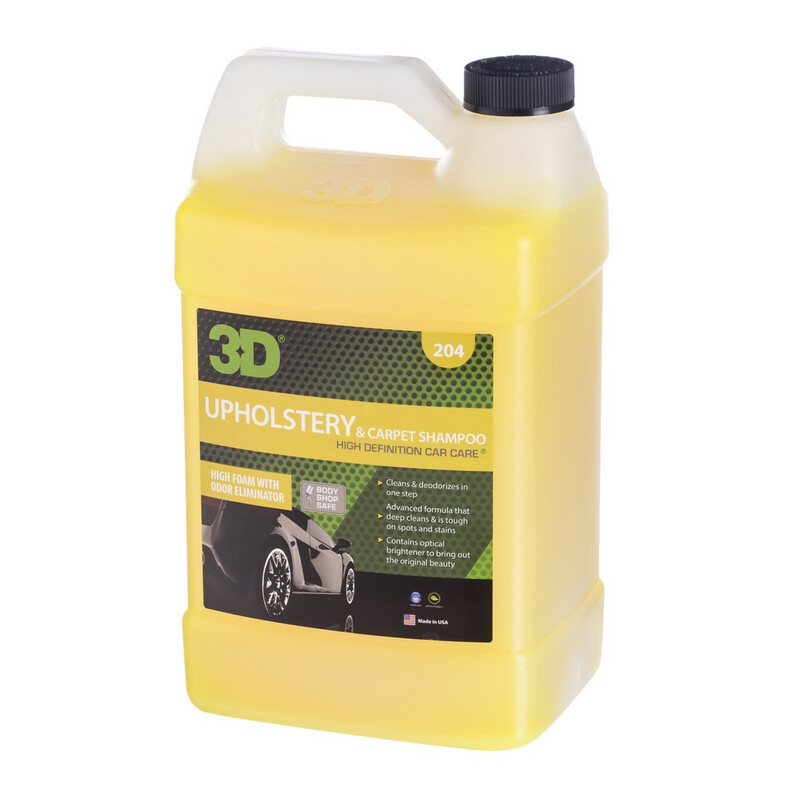3D Upholstery &amp; Carpet Shampoo - 1 Gallon 