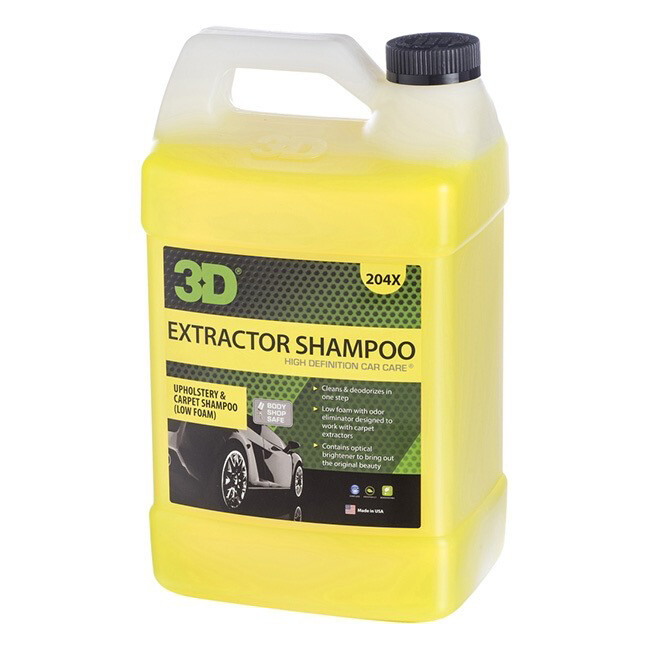 3D Extractor Shampoo - 1 Gallon 