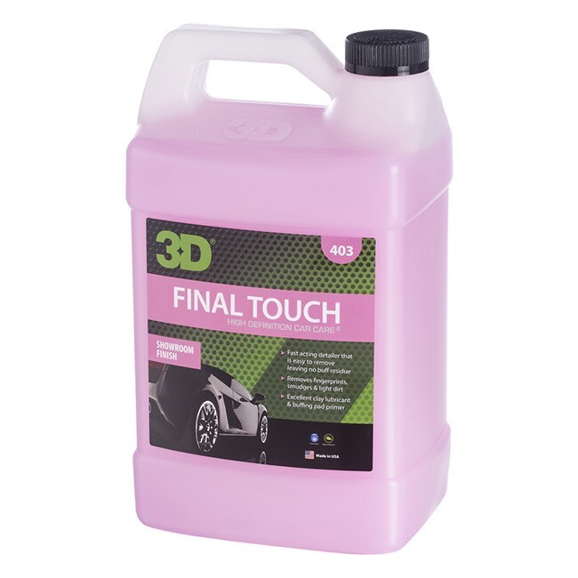 3D Final Touch Quick Detailer - 1 Gallon 