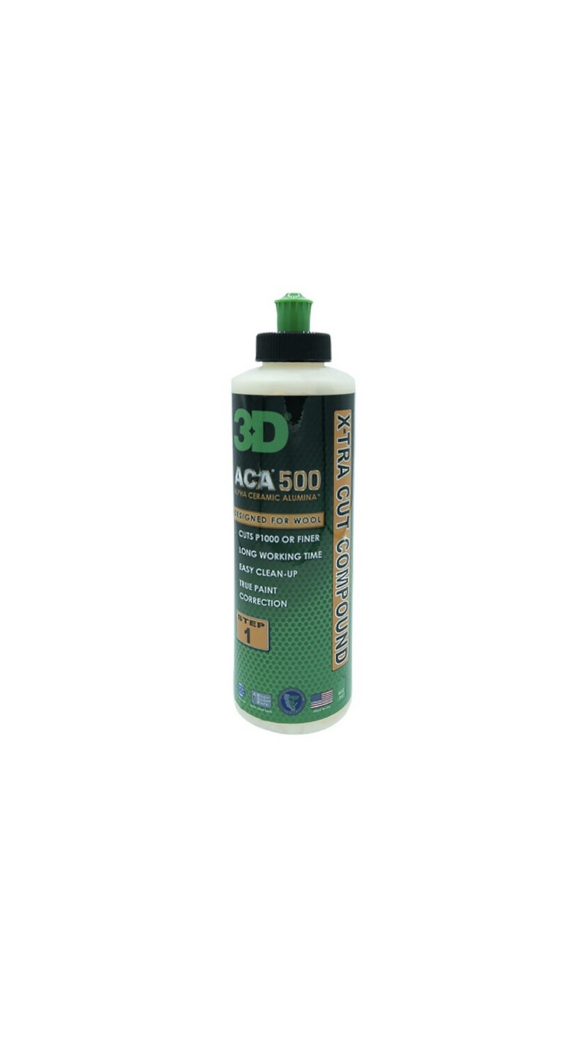 3D ACA 500 X-TRA CUT Compound - 8 Oz 