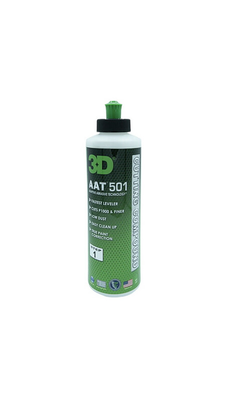 3D AAT 501 Rubbing Compound - 8 Oz 