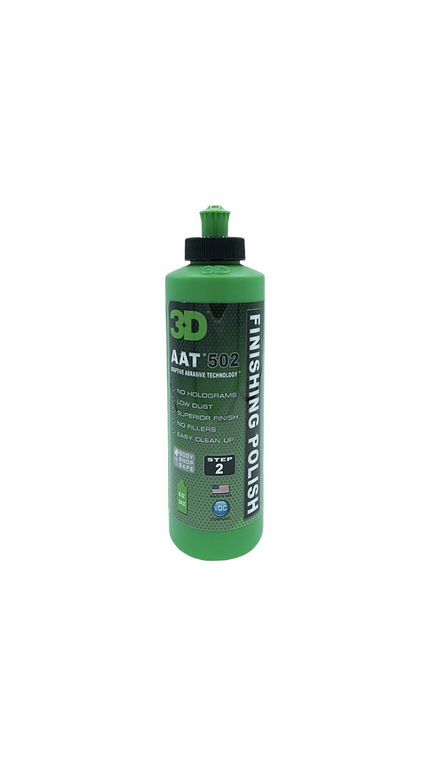 3D AAT 502 Finishing Polish - 8 Oz 