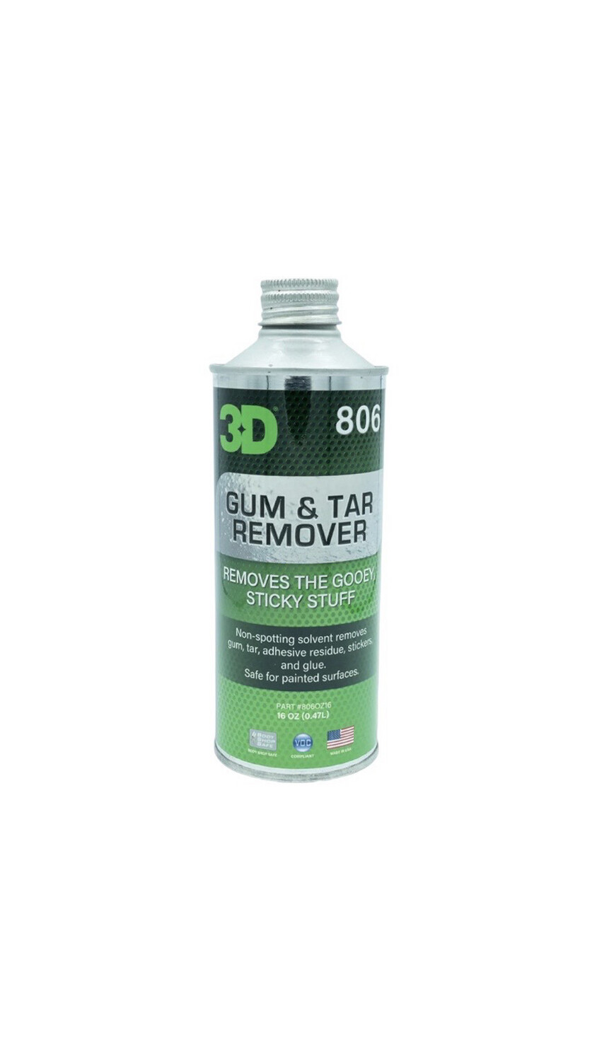 3D Gum &amp; Tar Remover - 16 Oz 