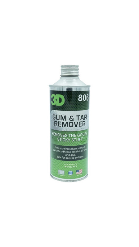 3D Gum & Tar Remover - 16 Oz  3D Gum & Tar Remover - 16 Oz