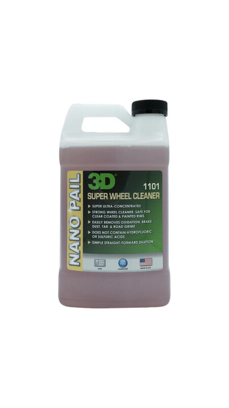 3D Nano Pail Super Wheel Cleaner - 1 Gallon 