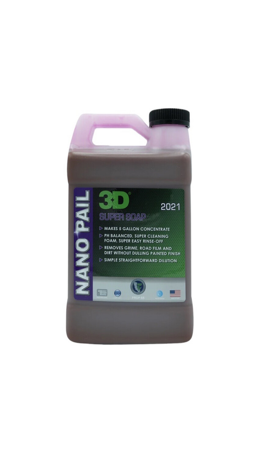 3D Nano Pail Super Soap - 64 Oz 