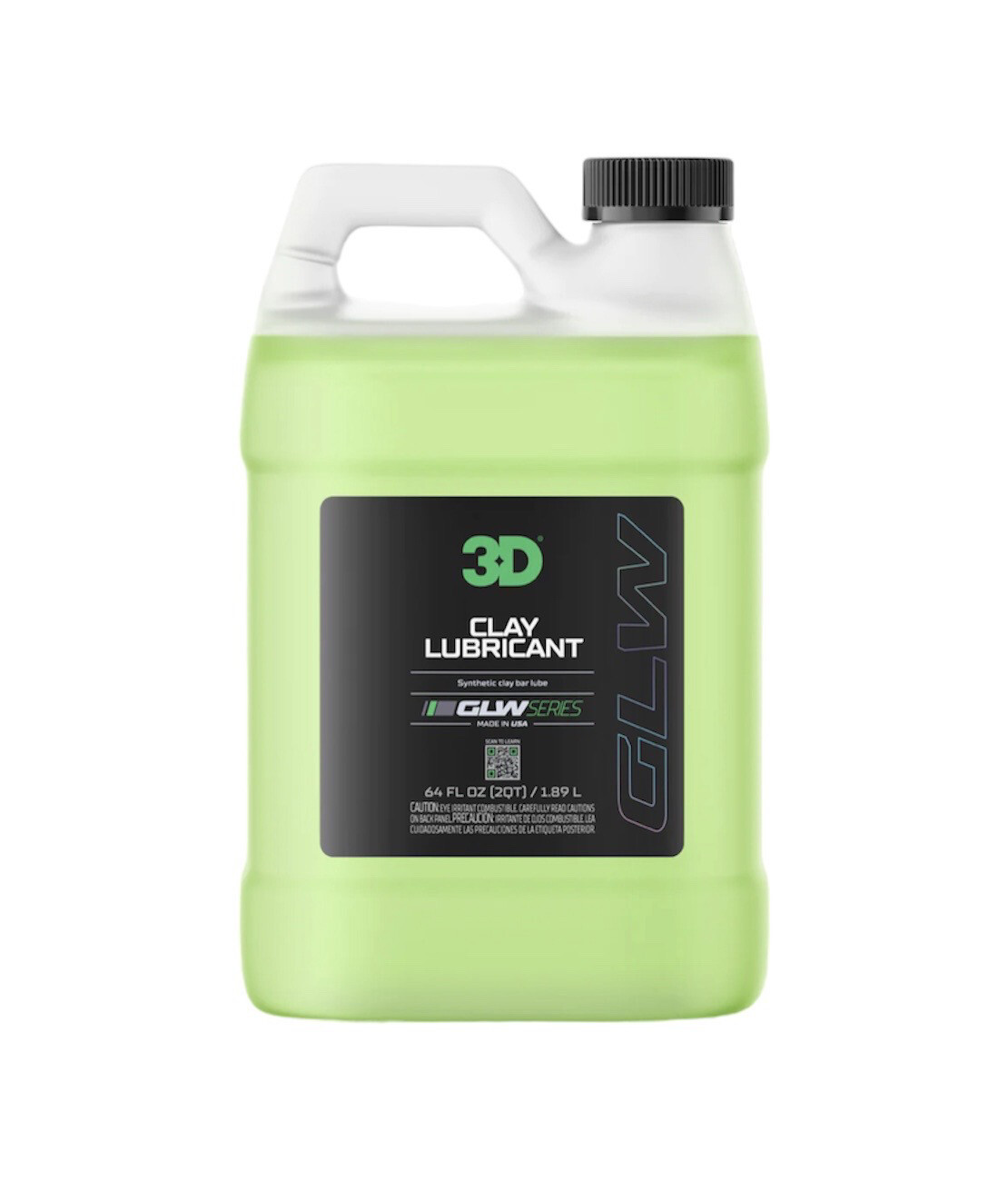 3D GLW Series Clay Lubricant 64 Oz