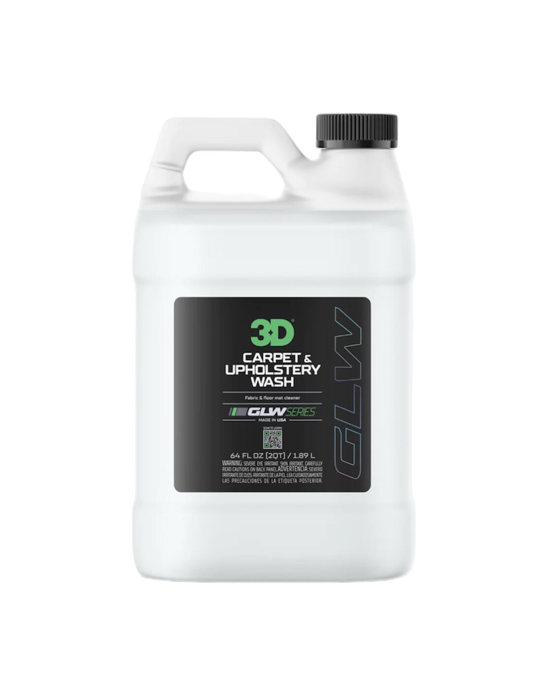 3D GLW Series Carpet &amp; Upholstery Wash 64 Oz
