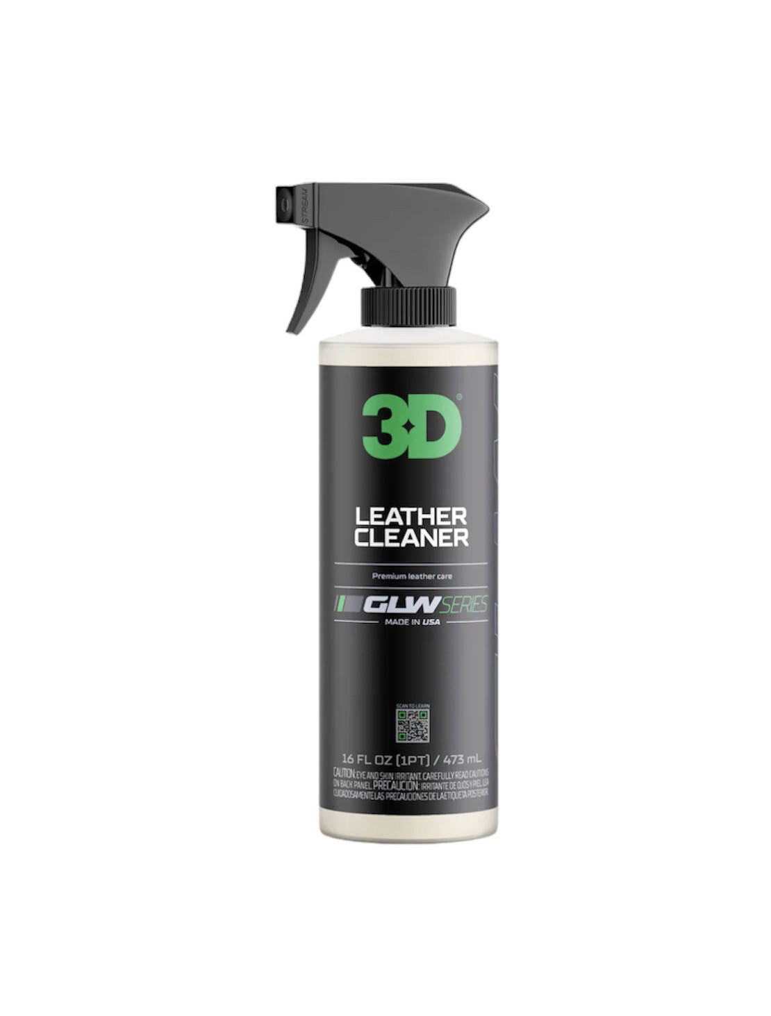 3D GLW Series Leather Cleaner 16 Oz