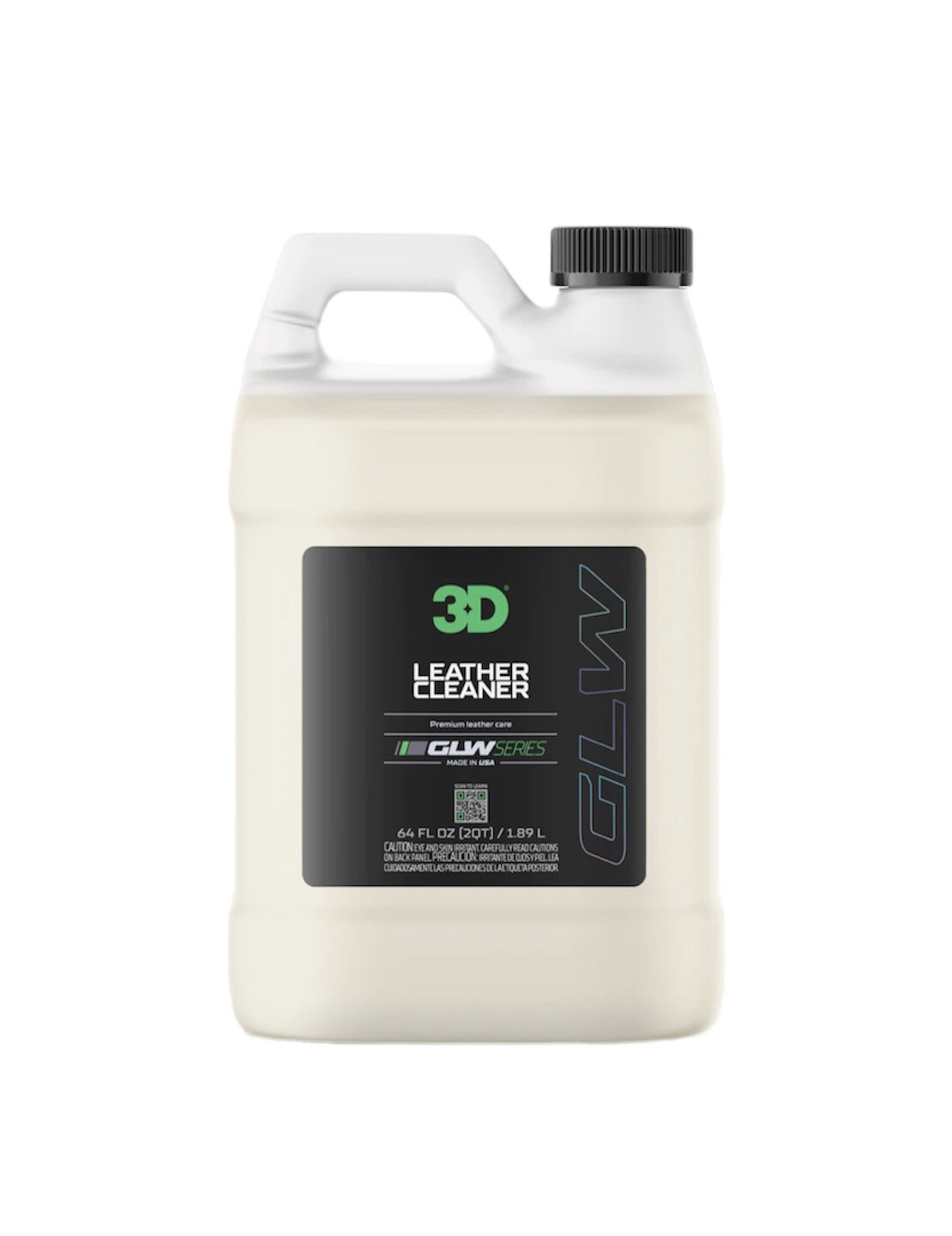 3D GLW Series Leather Cleaner 64 Oz