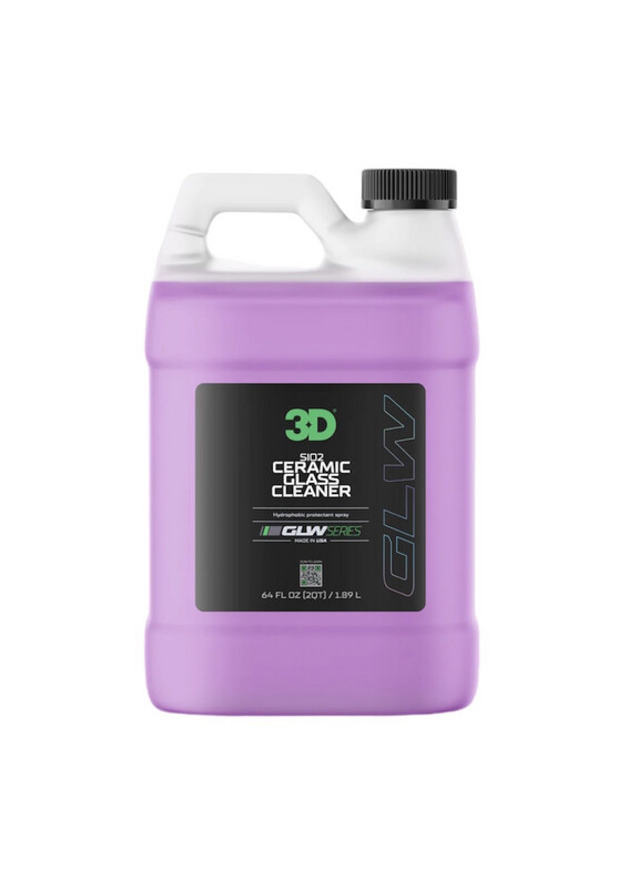 3D GLW Series SiO2 Ceramic Glass Cleaner 64 Oz