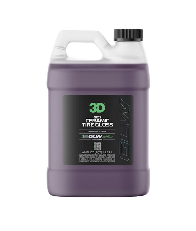 3D GLW Series SiO2 Ceramic Tire Gloss 64 Oz
