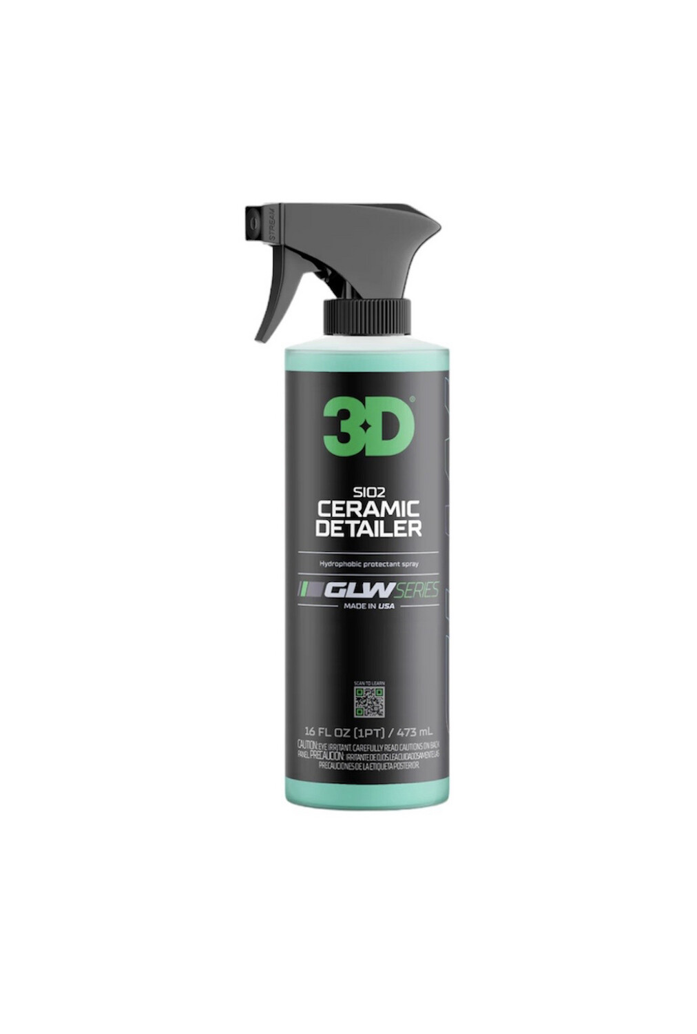 3D GLW Series SiO2 Ceramic Detailer 16 Oz