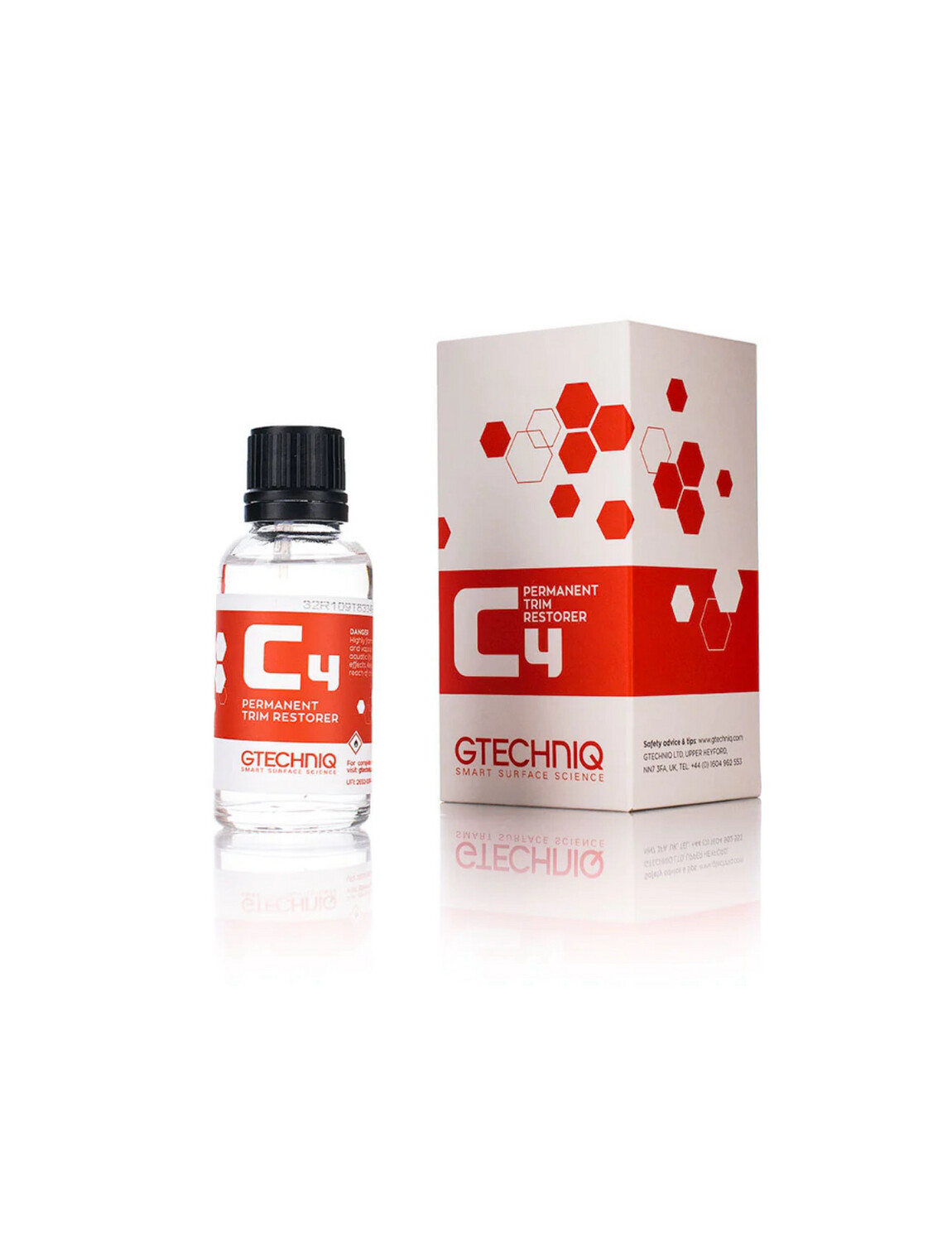 Gtechniq C4 Permanent Trim Restorer 15ml | Protective Ceramic Coating