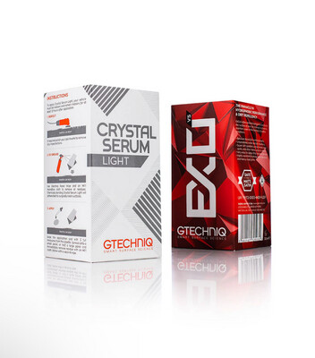 Gtechniq EXOV5 + CRYSTAL SERUM LIGHT (CSL) KIT 30ml