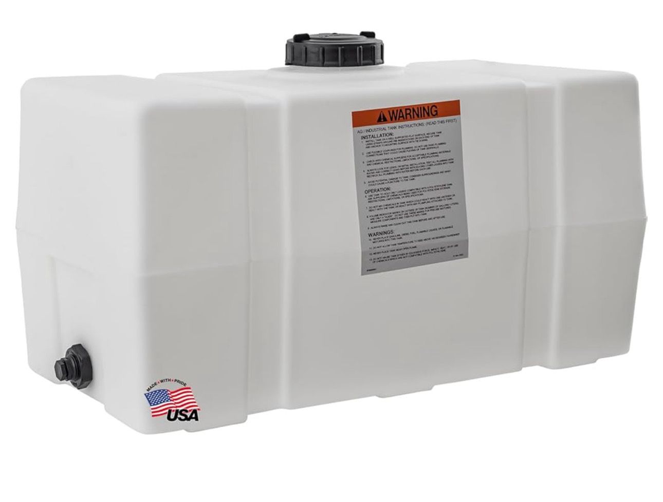 50 Gallon Water Tank