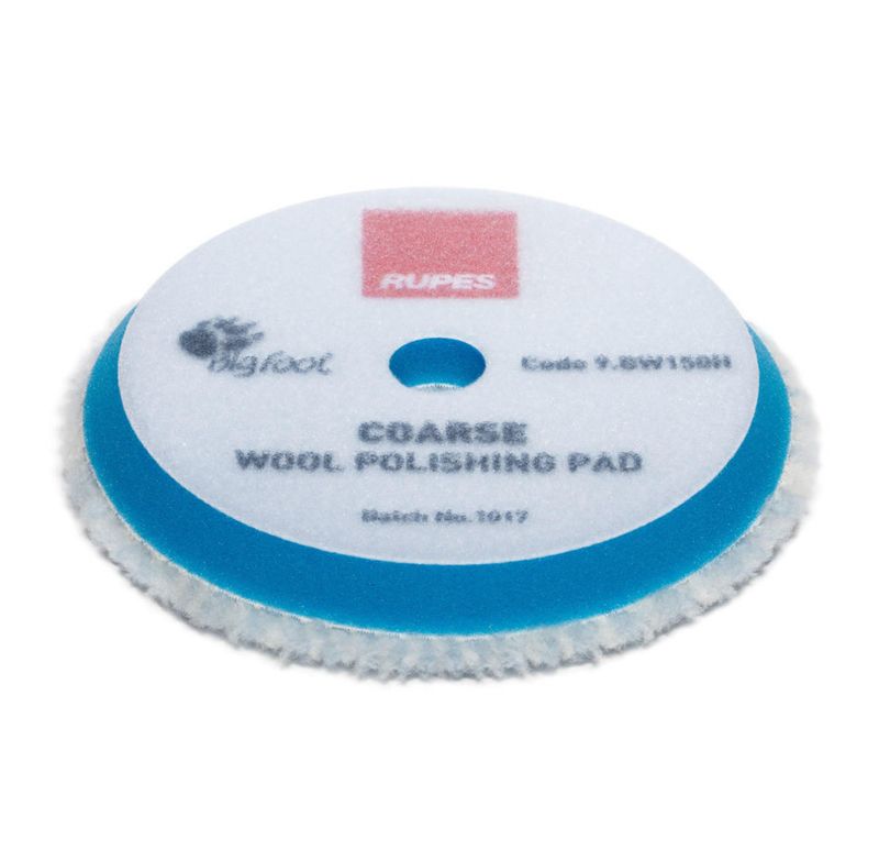 RUPES Coarse Wool Polishing Pad - 6 Inch RUPES Coarse Wool Polishing Pad - 6 Inch