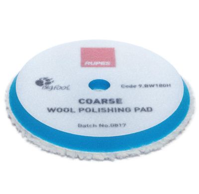 RUPES Coarse Wool Polishing Pad - 7 Inch