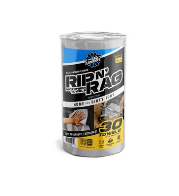 Rip N' Rag - Multi-Purpose Microfiber Towels Rip N' Rag - Multi-Purpose Microfiber Towels
