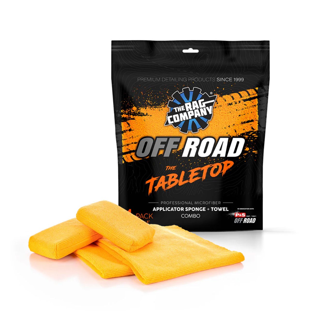 TRC Off Road - Table Top - Microfiber Towel Orange(4 pack)